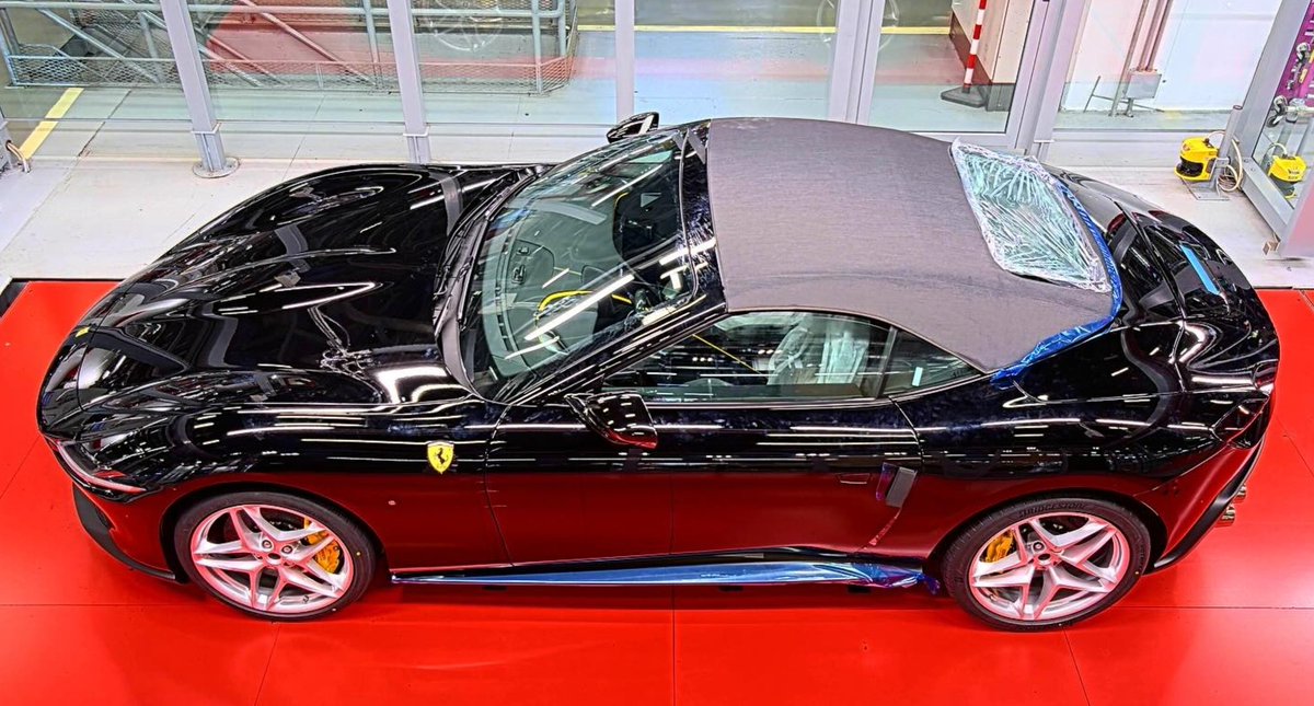 ブルおじの車 呆気なくフェラーリ・ローマスパイダーの完成通知の