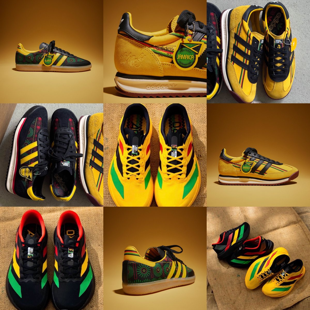 adidas gazelle silver green womens Adidas x Jamaica Football Federation Bob Marley SL 72 R *Away* Sneaker   Buy online now!