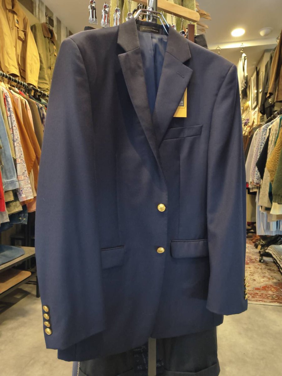 Lucky_Virus_'s tweet photo. NEWアイテム✨
【1990s~ LAUREN RALPHLAUREN】
NavyBlazer
Size:38R

DEAD STOCK🫡 https://t.co/u4fn8R3ahg