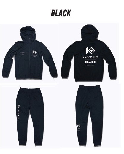 KNOCKOUT ノックアウト セットアップ 黒 コーデュロイ ◤2.15 MAROOMS presents KNOCK OUT.61◢ オフィシャルグッズ情報