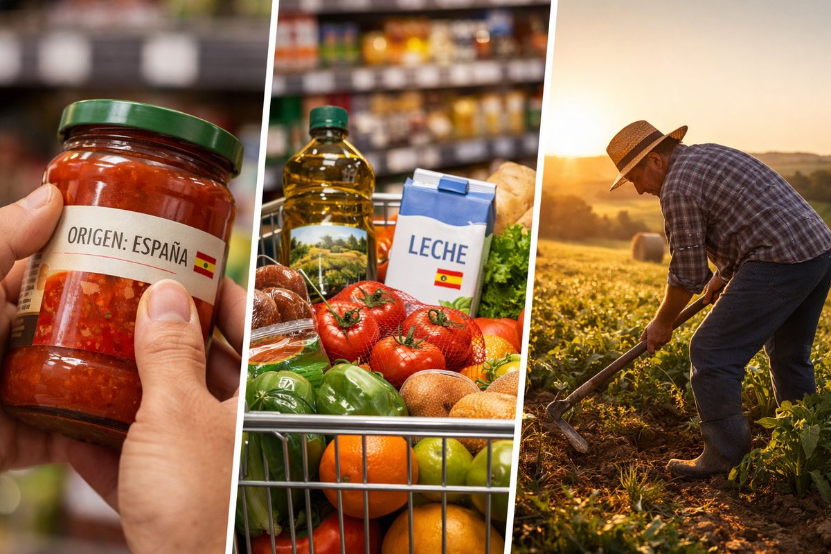 🌾 APOYAR AL CAMPO EMPIEZA EN CASA 🇪🇸

A nuestros agricultores no se les apoya solo con palabras. Se les apoya con cada compra. Con cada decisión frente a una estantería.

Se les defiende eligiendo producto español. Se les defiende mirando la etiqueta y el origen.