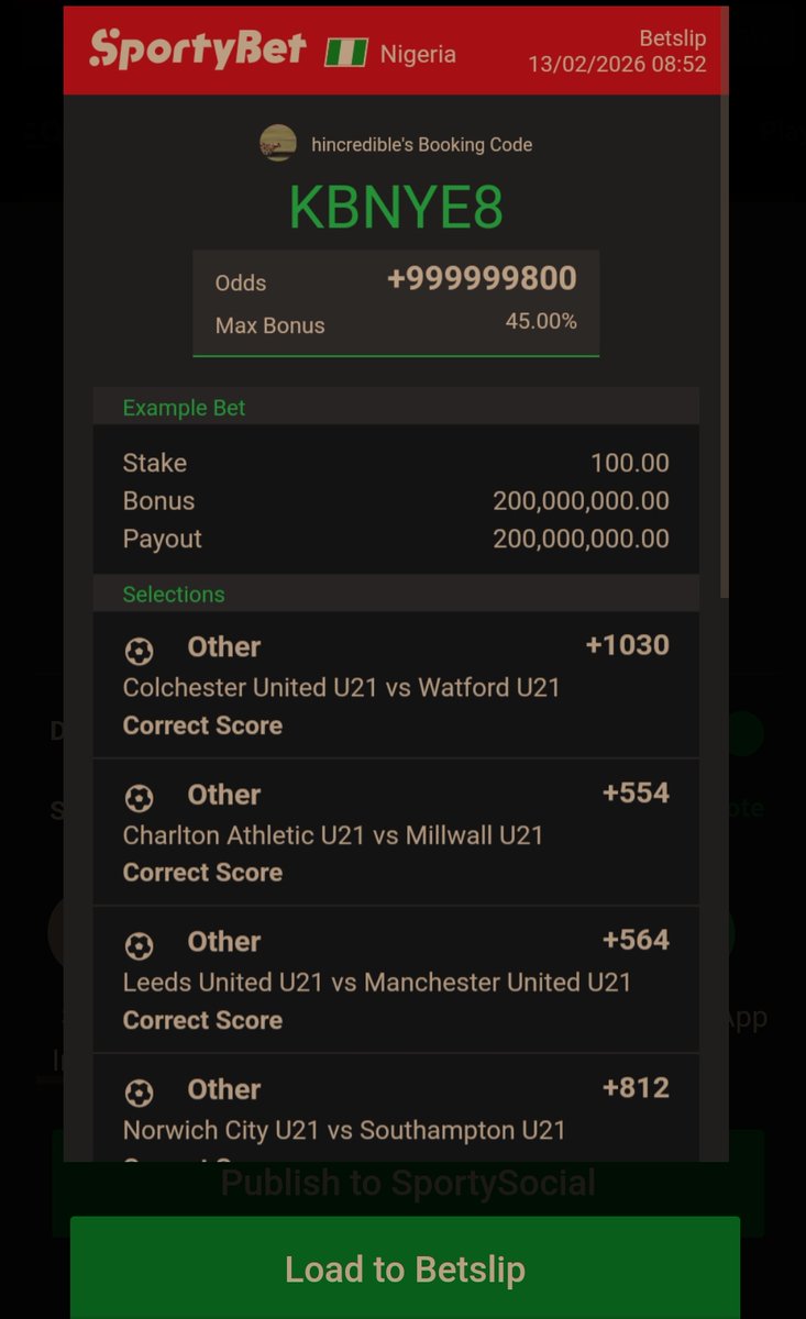 urus_plug's tweet image. Football ⚽⚽⚽⚽ (11/11)
Other C.S ✨🫴🏾KBNYE8
Over 4.5✨🫴🏾 ZSTBUJ
Over 3.5✨🫴🏾 LPKD08
Flex to your satisfaction 🥴🥴🥴 
Highly inflammable 🔥🔥🔥
Start making room for what you prayed for, because it's on its way!
Retweet massively so others can also benefit 
Ire ooooo 🤲🏾🤞🏾✨
