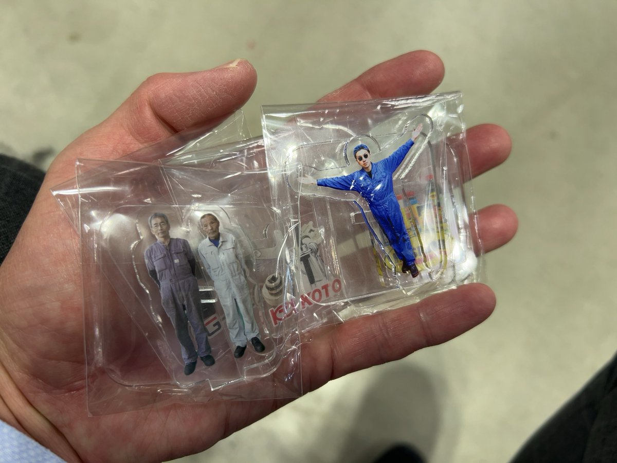 pro_jectd's tweet photo. IAAE2026でKOTO、MOBILY（リスロン）、インターサポート 、そしてナリタオートさんのアクスタをコンプリートして小山さんご兄弟のアクスタ（激レア）をゲット！　まだ明日もチャンスあります。上記ブースへGO！ https://t.co/LMXaqKnCJe