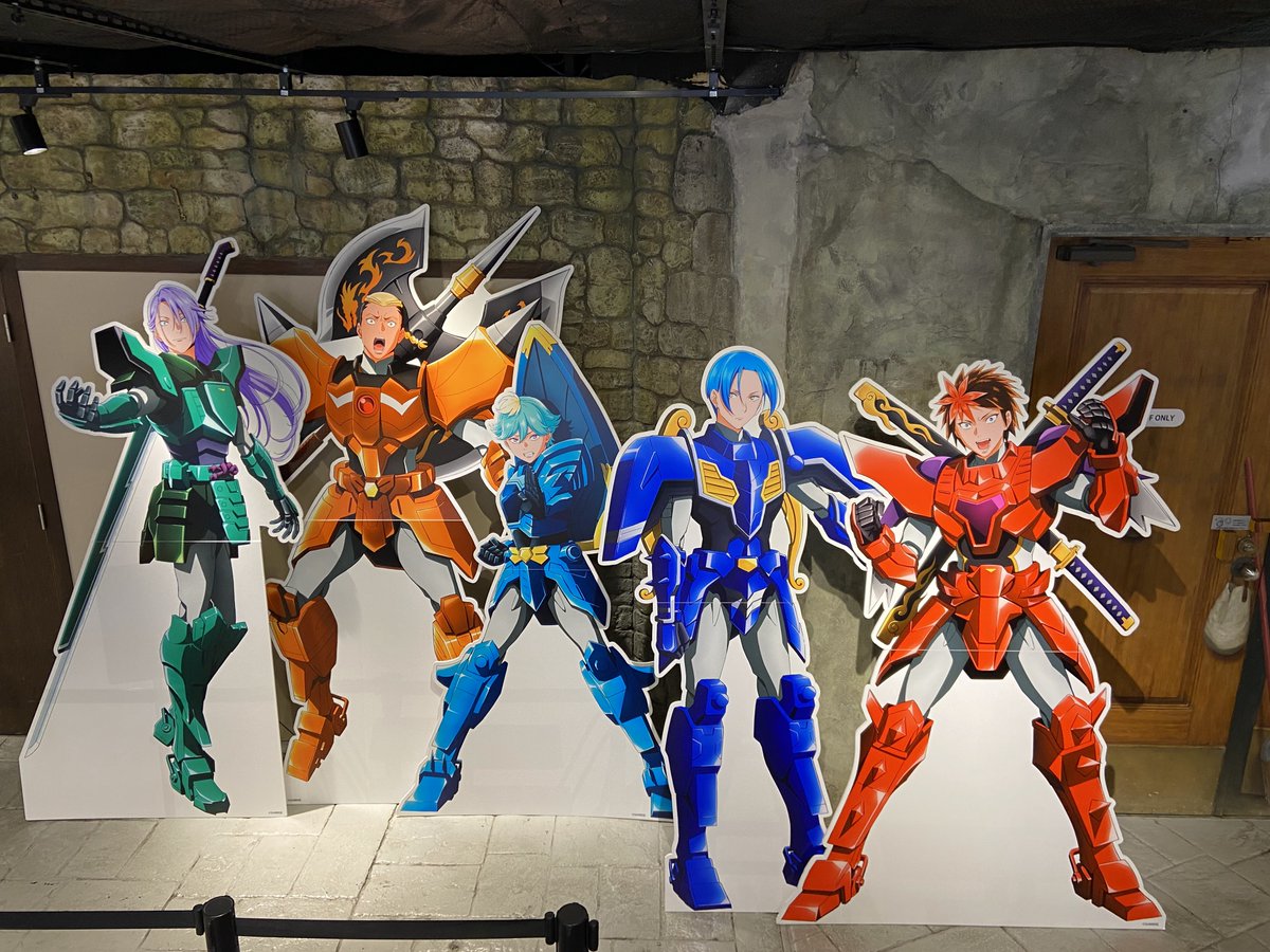 これは只事じゃねえ！ TVアニメ『鎧真伝サムライトルーパー』カフェ