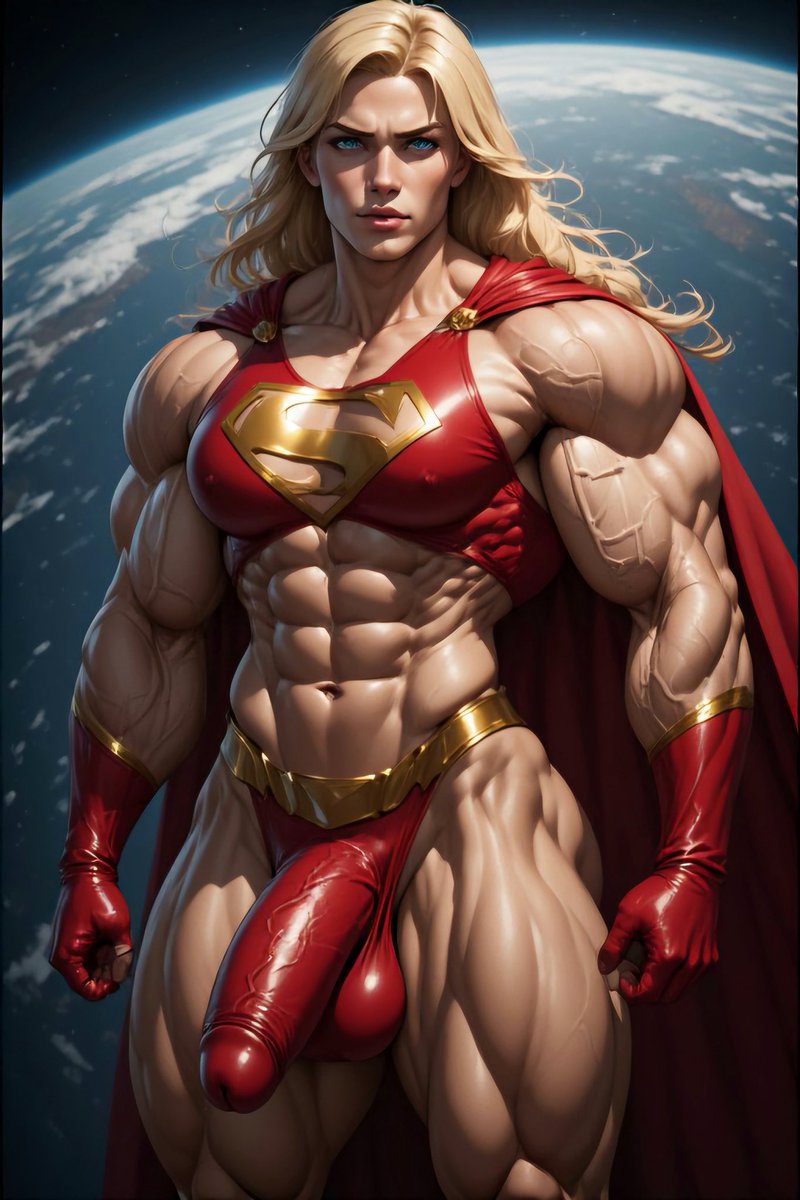 OneGuyAI's tweet image. #Futanari Supergirl 💪🏻😜
#Futa #AIart #AIgirls