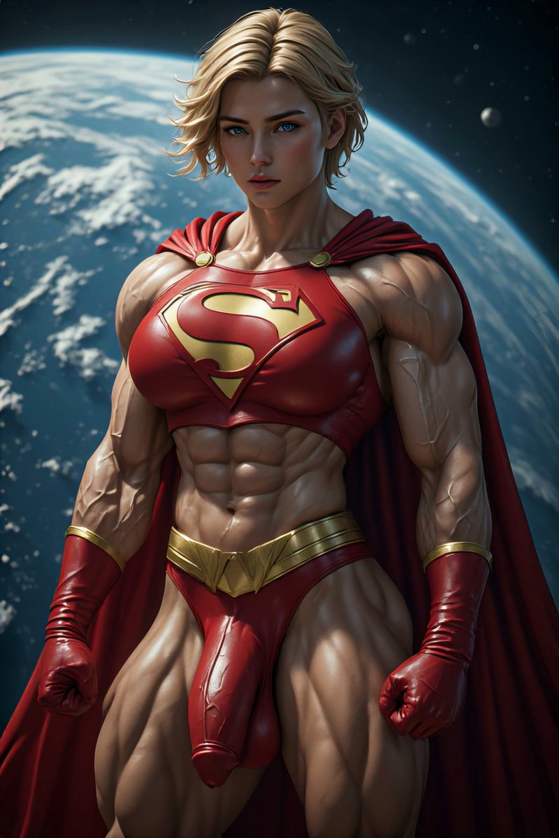 OneGuyAI's tweet image. #Futanari Supergirl 💪🏻😜
#Futa #AIart #AIgirls