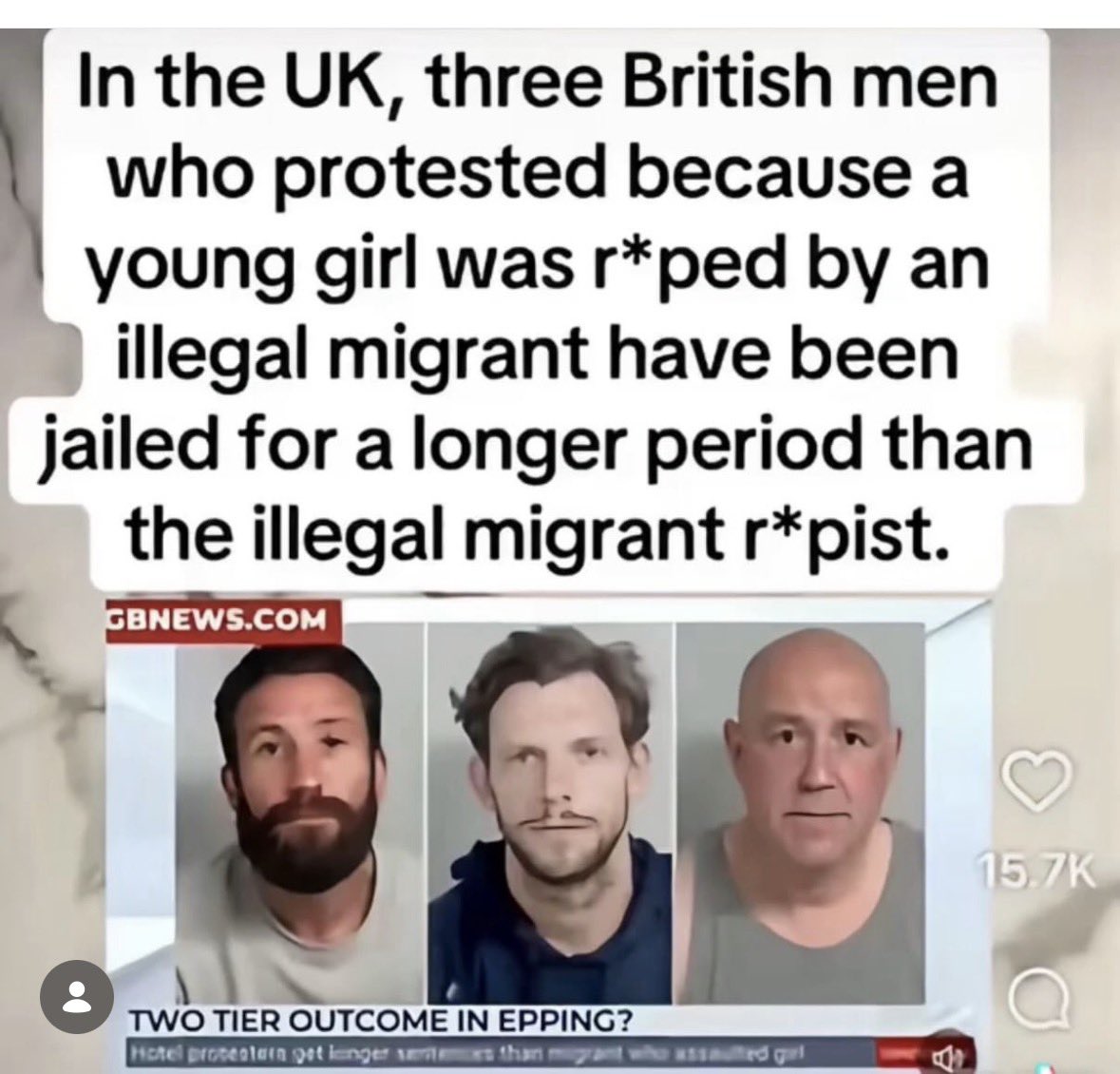 HibberdLarry's tweet photo. This is British justice under @Keir_Starmer &amp; @UKLabour 
If you speak out against immigrants, rapists or child abusers, you end up in more trouble than the criminals!
Starmer has to go he is destroying the uk!
@reformparty_uk  @realDonaldTrump @GBNEWS @UKParliament 
#StarmerOut https://t.co/xtk05vDuPD
