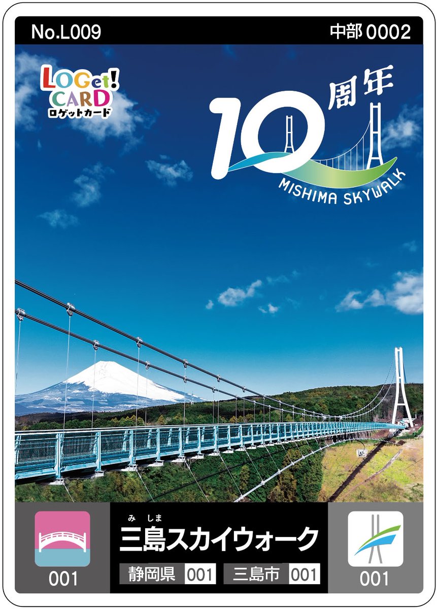 公式】ロゲットカード（LOGet!CARD）全国統一観光スポットカード