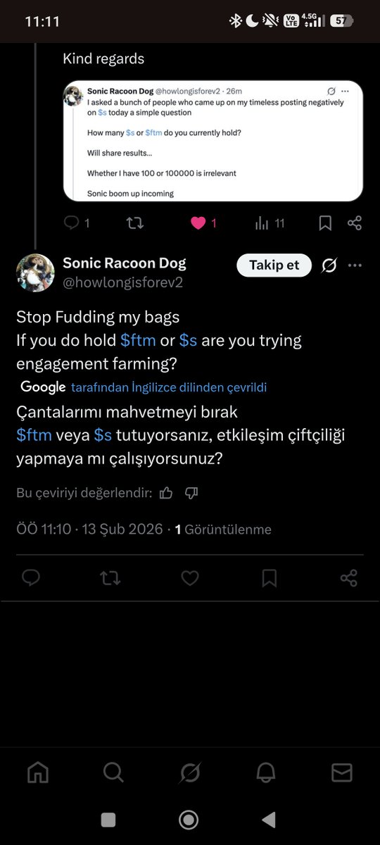 Somebody tell this fucking idiot already!!! Whether someone owns 1 S or 10,000 S, they are free to write whatever the hell they want!!! This moron actually thinks people’s worth is measured by how many S they own

$S