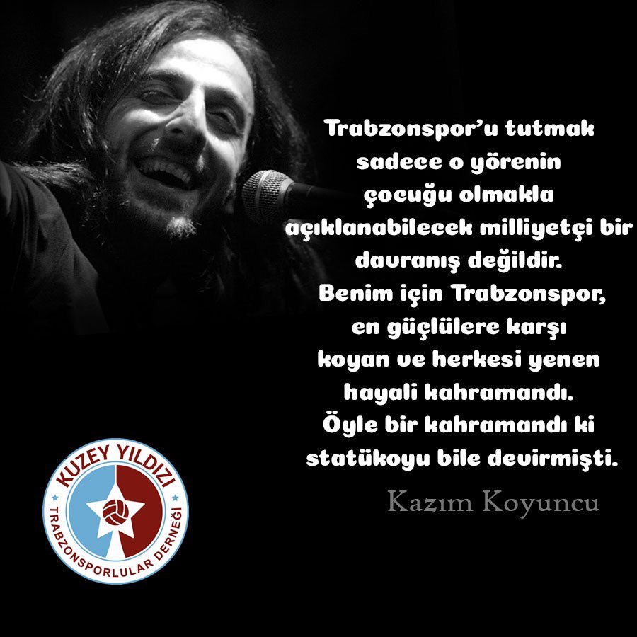 Bazı yoldaşlar sormuş Trabzonlu değilsin neden Trabzonspor’u tutuyorsun diye işte tam bu yüzden 🔴🔵