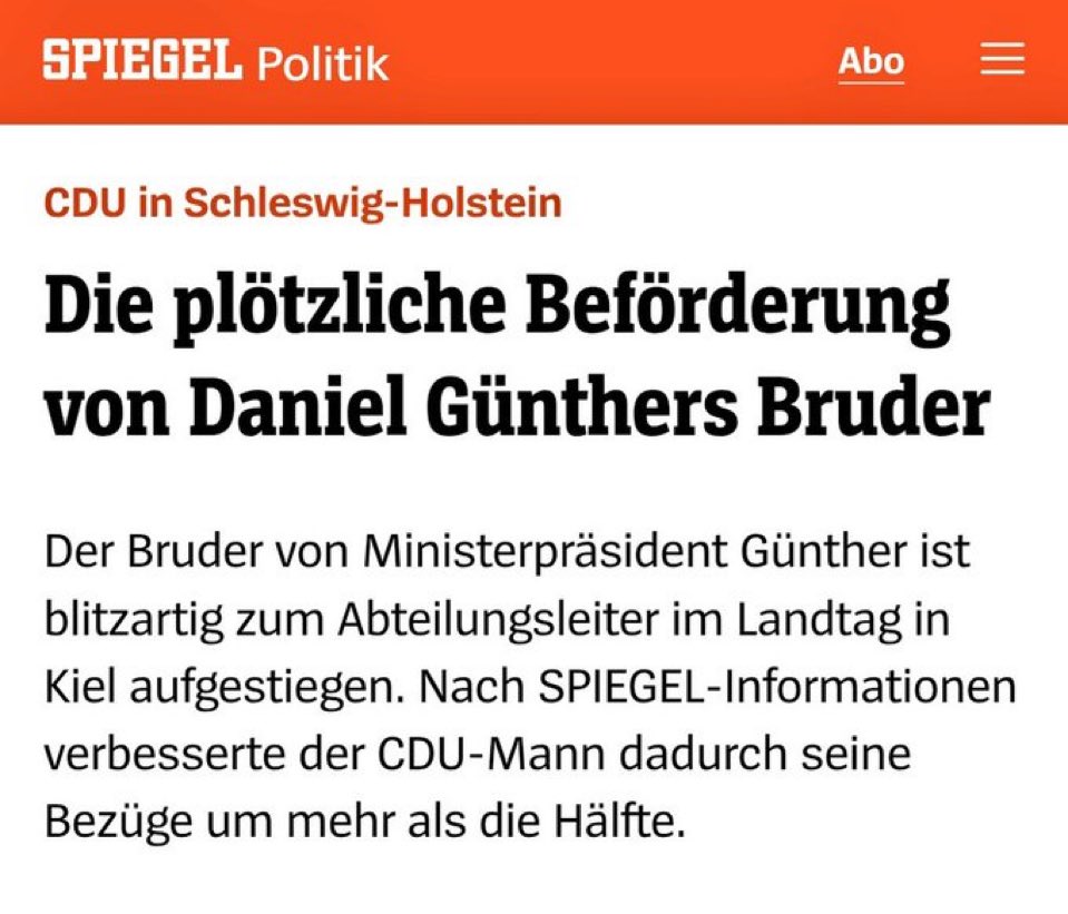 jessieTsaneikk's tweet image. Die CDU, die gerade der Meinung ist etwas gegen die AfD in der Hand zu haben, sollten besser den Mund halten!

Daniel Günther 2018 

spiegel.de/politik/deutsc…