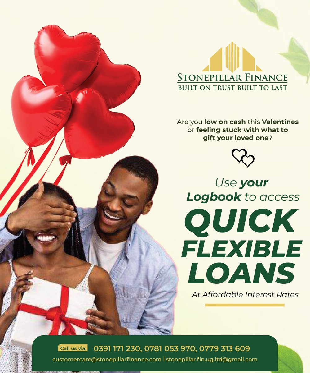 stonpillar's tweet photo. Gift love without limits!!

Simply call  0391171230, 0781053970, 0779313609 or Visit 0ur offices at Forest mall lugogo by pass

#builtontrustbuilttolast https://t.co/HFeAiIwXvd