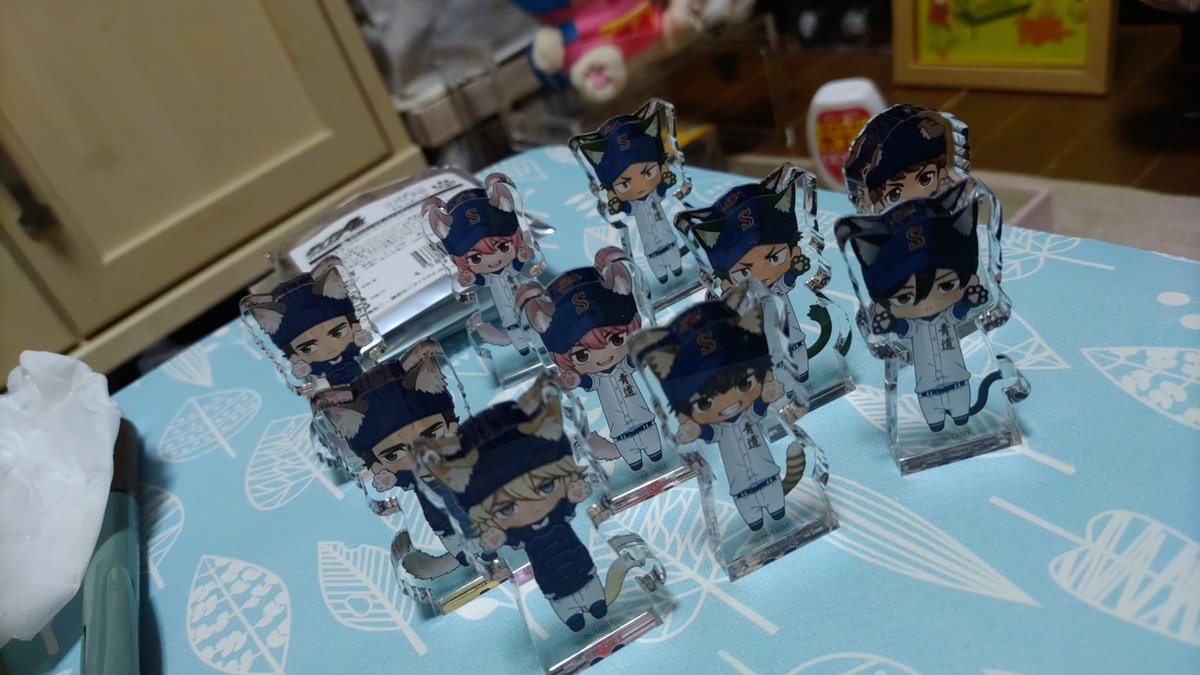 ほんと私..⋯御幸先輩運がなくて⋯
この前の遊園地のも出なかったし⋯！
御幸先輩だけ確率低くしようと
抜いてんじゃなーい？？🤪🤪🤪（言いがかりクレーマー）

それはそうと可愛いね♥️