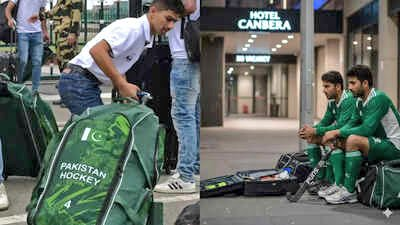 Embarrassment Moment for Pakistani hockey 🚨

The Pakistani hockey team, currently in Australia for the FIH Pro League, faced a very embarrassing situation in Canberra when their hotel booking was cancelled due to non-payment.