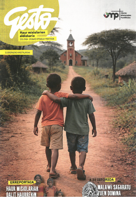 Badator GESTO aldizkariaren ale berria! 🌟 Prest zaude abenturarako? 🎒✨

Ezagutu San Luis Bertran , Malauiko domina , Zimbabueko misioak eta Indiako Dalit haurrak. Baita Misiomagia eta errezetak ere! 🐘🕊️

👉 Harpidetu (5€/urtean): 
omp.es/revista-gesto/…

#Gesto #OMP