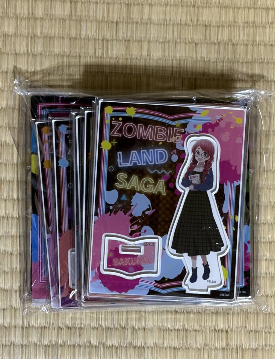 Honyaのゾンサガアクスタセットが届いた。