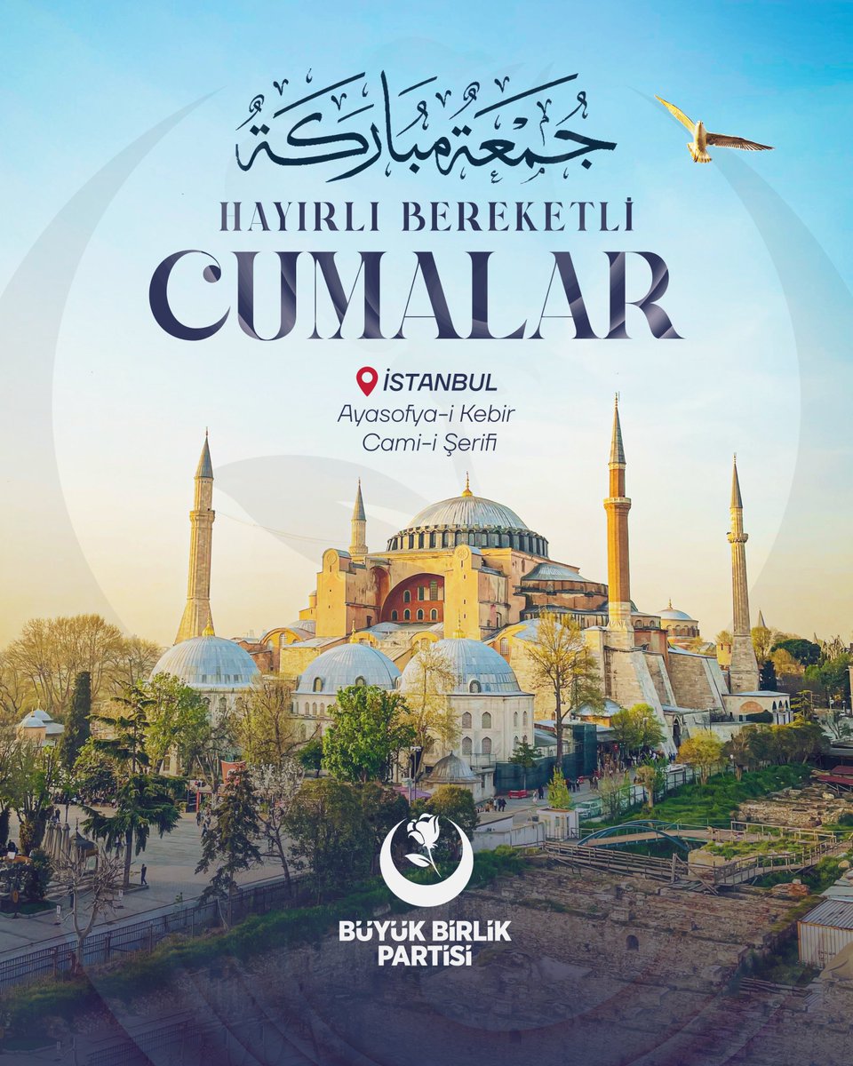 bbpgenelmerkez's tweet photo. Aziz milletimizin mübarek Cuma gününü tebrik eder; bu rahmet gününün ülkemize huzur, devletimize güç, İslam alemine ve tüm mazlum coğrafyalara kurtuluş vesilesi olmasını Cenab-ı Hak’tan niyaz ederiz. Birliğimiz daim olsun.
#HayırlıCumalar https://t.co/6uSAXyeVIP