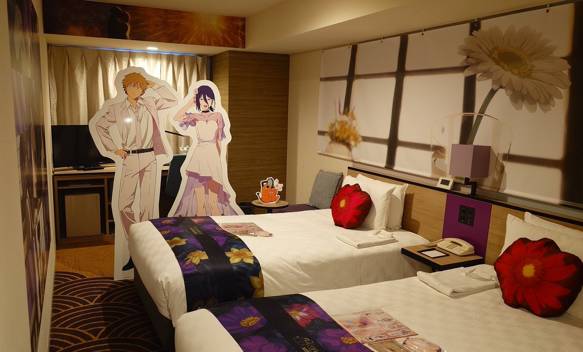 プリンスホテル✕チェンソーマン レゼ篇 ② 壁紙とノベルティ💕 パワー