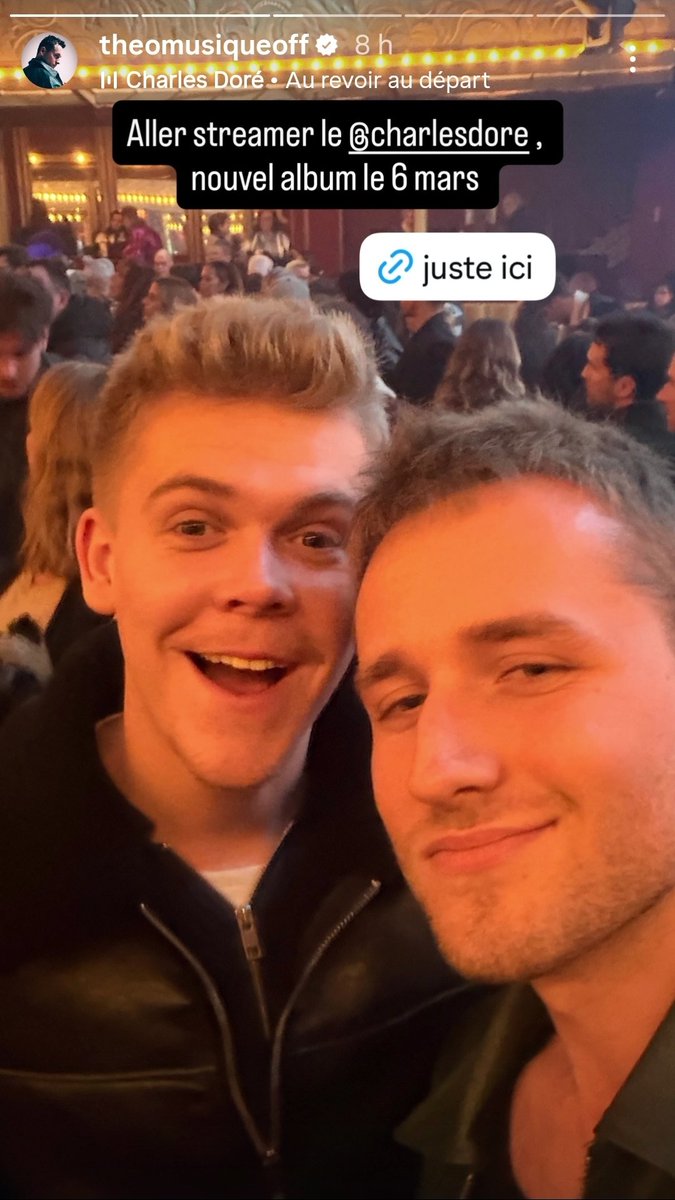 Le_VMasque's tweet photo. Charles était hier soir au spectacle "Monte-Cristo, le spectacle musical", et durant la soirée il a été rejoint par Theo Camion :) 

#CharlesDoré https://t.co/vT8RL9t2ob