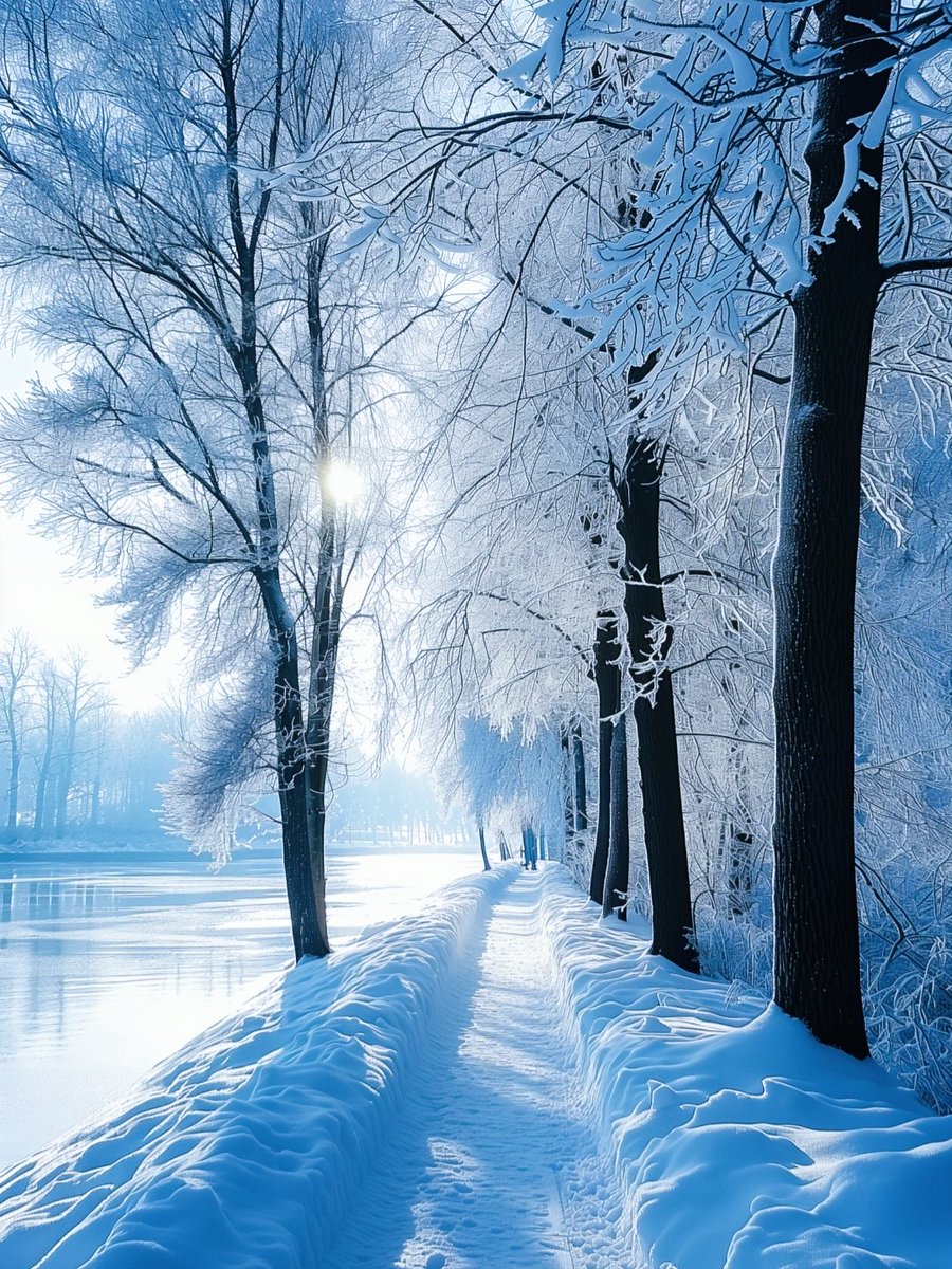 冬の世界観が美しい