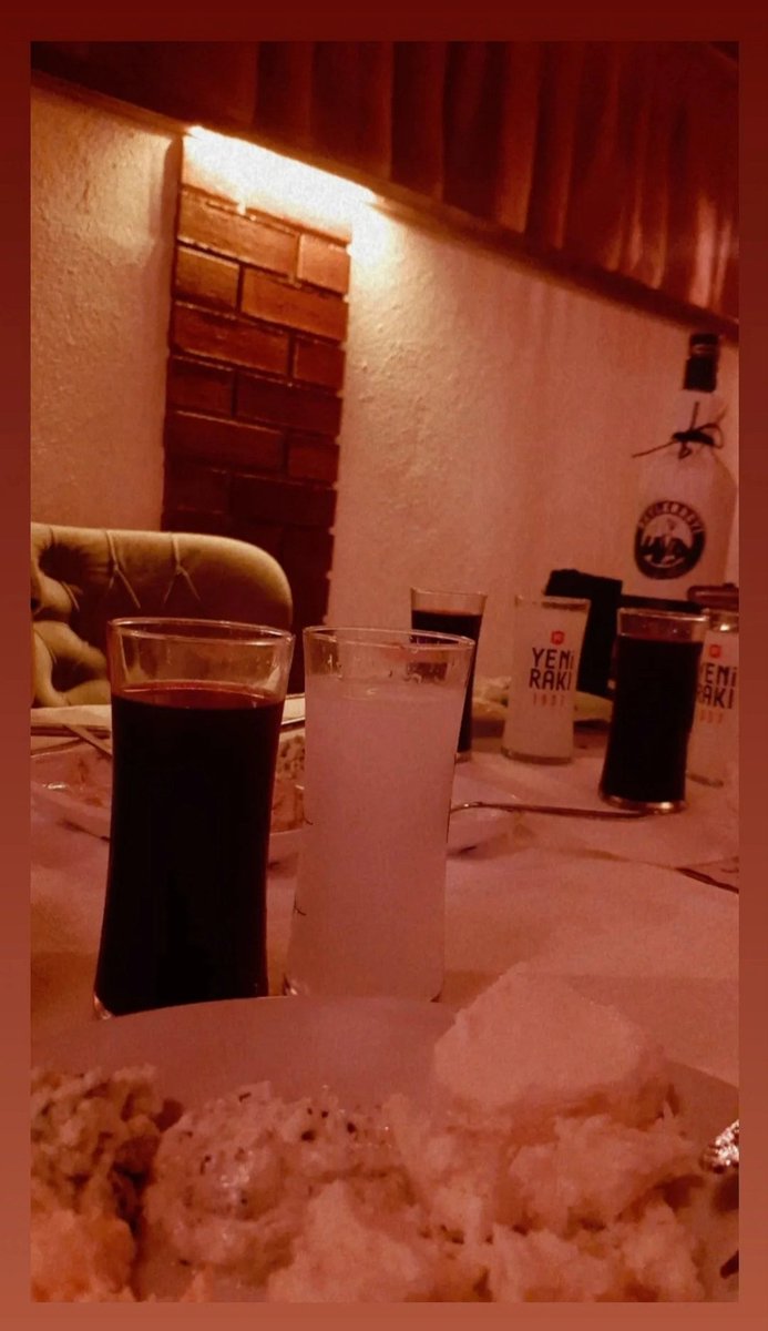 Tutunamadığım dala yaprak olmaya çalıştım .ilkbaharlar da üzüldüm sonbaharlar da sevindim .Şuan nasıl olursa yel nerden eserse hangi mevsim olursa çok fark etmiyor .Rakı da helal şarap da 👊 Sağlığıma gelecek güz l günlere diyerek içiyorum .