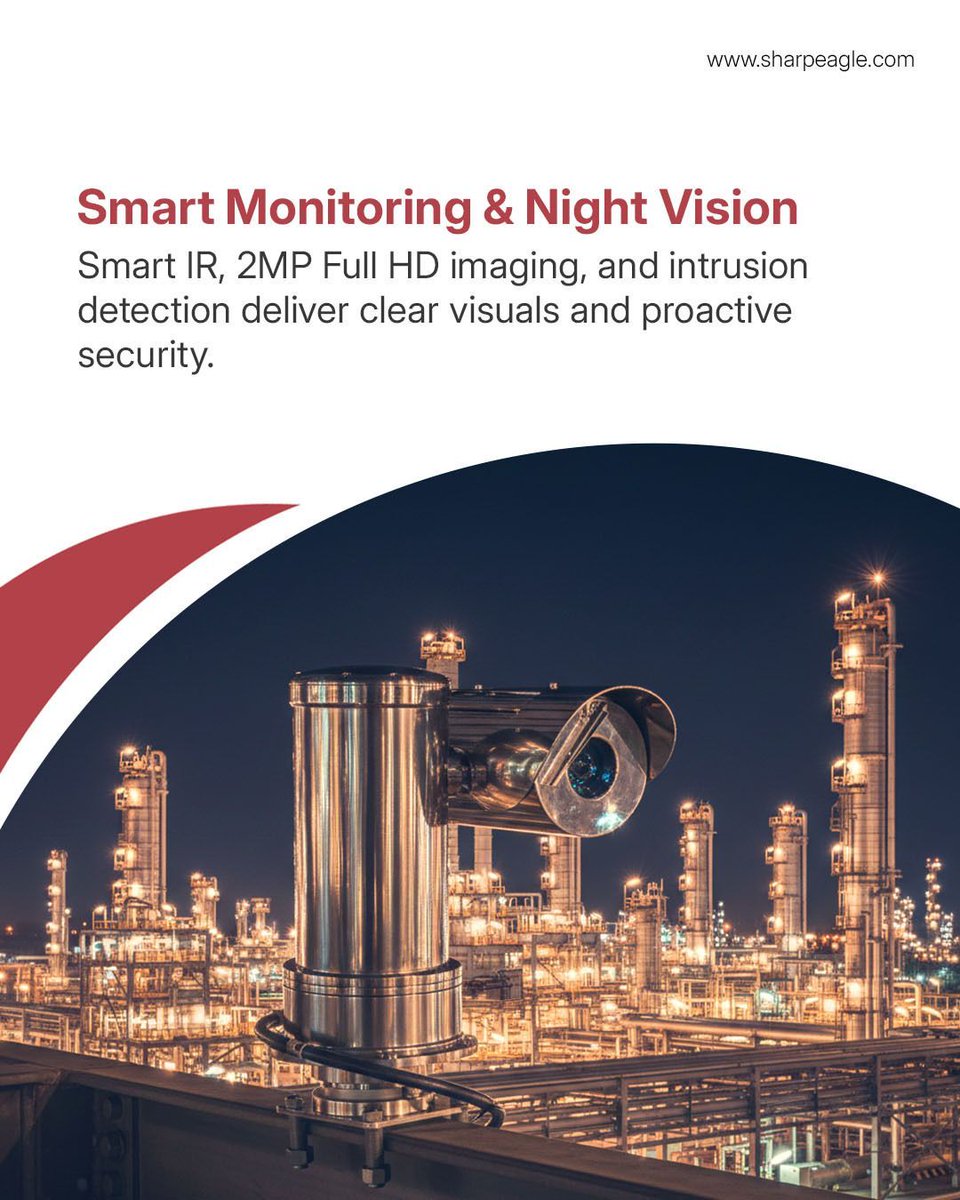 sharpeagletv's tweet image. Swipe through SharpEagle's ATEX Certified Explosion Proof PTZ Camera—built to dominate hazardous zones!

Cover massive areas with zero blind spots!

For more details visit: sharpeagle.com/product/explos…

#ExProofPTZ #SharpEagle #HazardousArea #ATEXCertified #SafetyTech