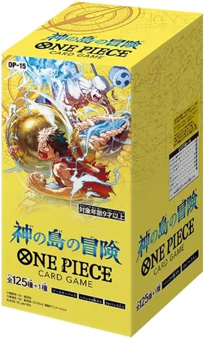 【プレゼント企画🎁】
2月28日発売
ONE PIECE カードゲーム  神の島の冒険(OP-15)
1BOXをお一人様にプレゼント致します！
(全国発送致します👌)

■参加方法
・このアカウントをフォロ―
・このポストをリポスト

■期限等
・2月26日に当選者発表
・発売日に埼玉県より発送