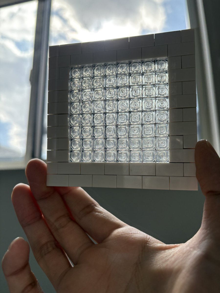 ガラスブロックはレゴで作れます