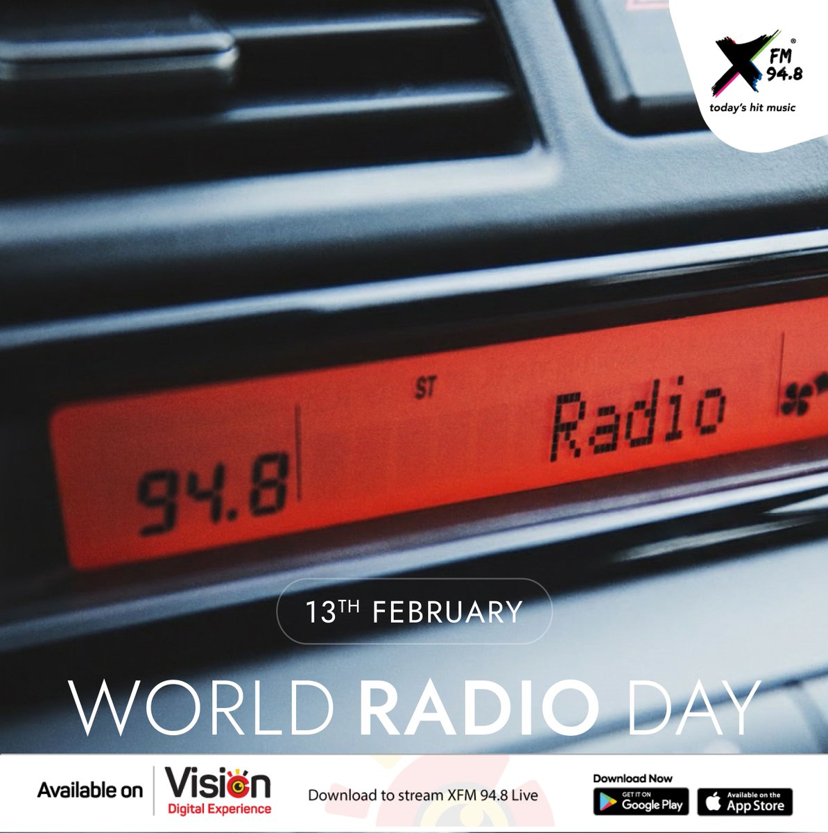 XfmUG's tweet image. Can you feel the frequency? 
Radio was the OG way to discover new tracks and stay connected. 
Today is #WorldRadioDay, and we're bumping #TodaysHitMusic through your waves.
#TurnItUp