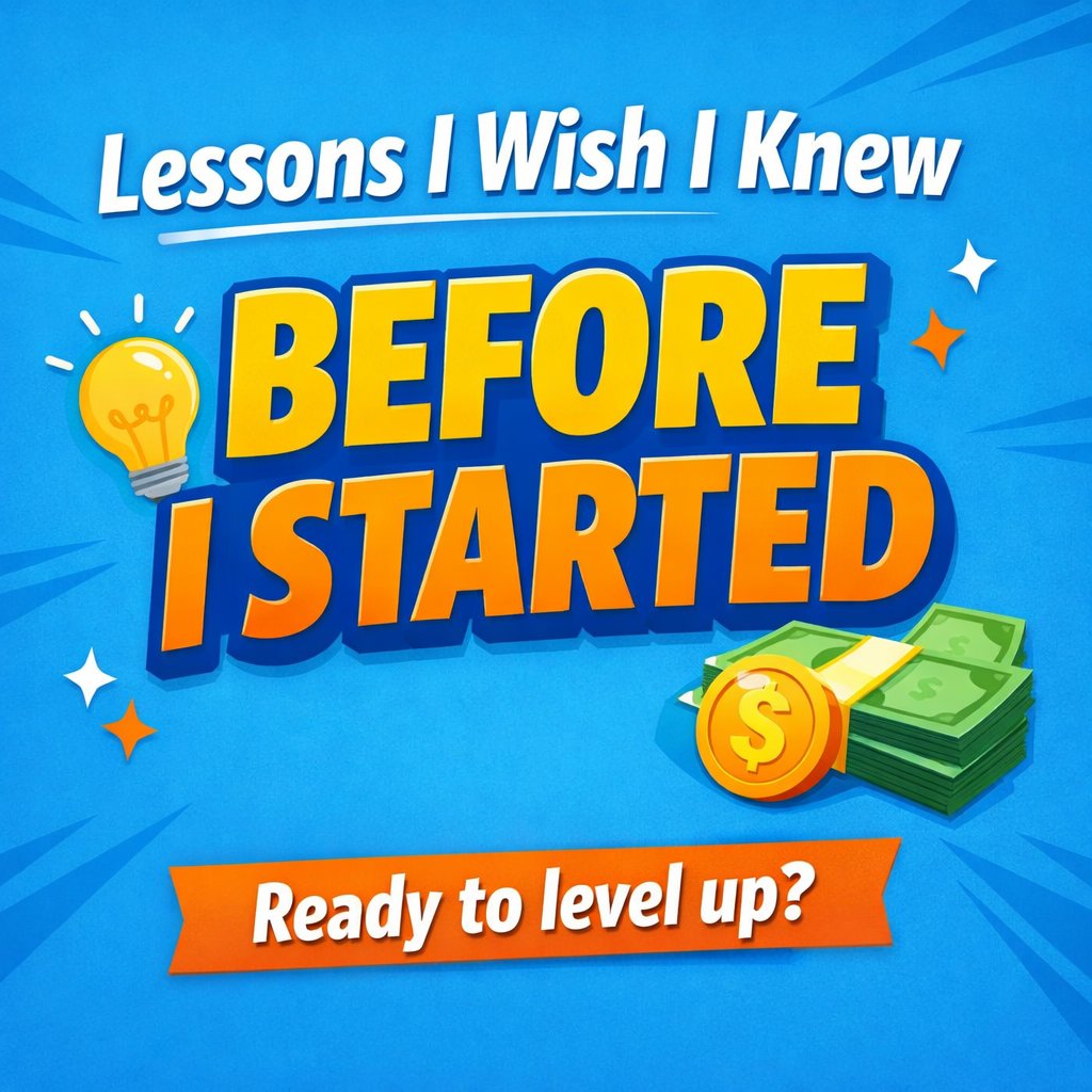 MoneyGrowthTips's tweet photo. 1/3
Micro-thread: Finance lessons I wish I learned before starting

* Track every expense, even small ones. You can’t manage what you don’t measure.
* Learn basic tax rules for side income. Avoid surprises later.
* Set aside a small emergency fund before investing. Safety first. https://t.co/O4ufqBdwYL