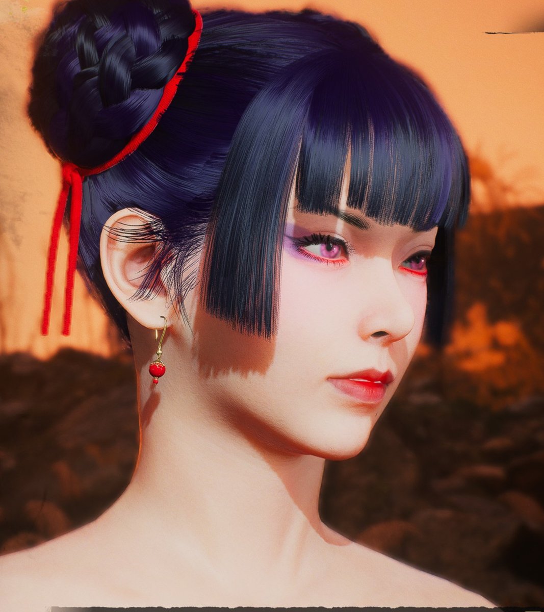 GAd8788's tweet photo. 【仁王3】『女天狗（DEAD OR ALIVE）』のキャラクリ、キャラメイク レシピ公開【NIOH3】 https://t.co/retLKU5SPj @YouTubeより 
#仁王3 #仁王3キャラクリ #Nioh3 https://t.co/qH0Cl54nNt