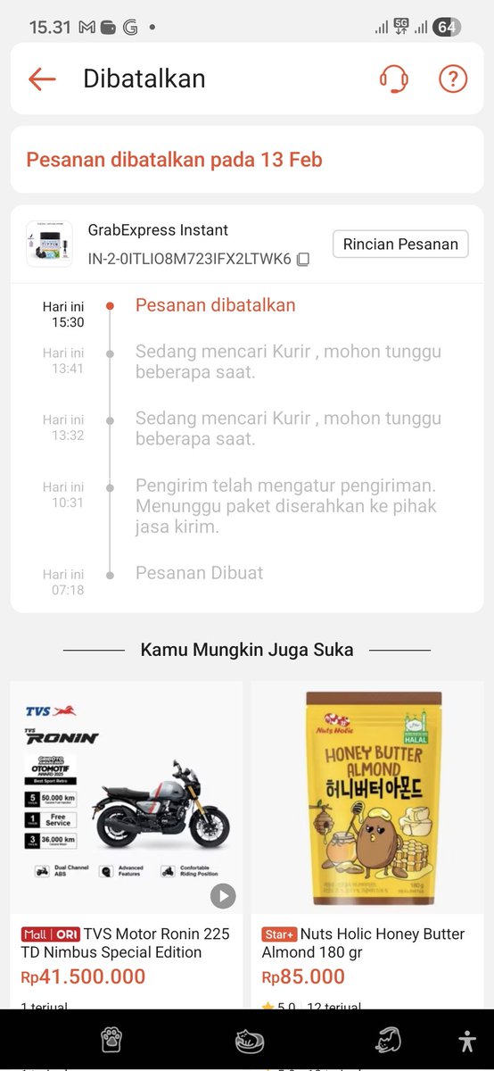 idmf21's tweet photo. Tolong di hapus aja. udah 3x beli instan ga kekirim di hari yang sama @ShopeeID https://t.co/k0Y9NsSve1