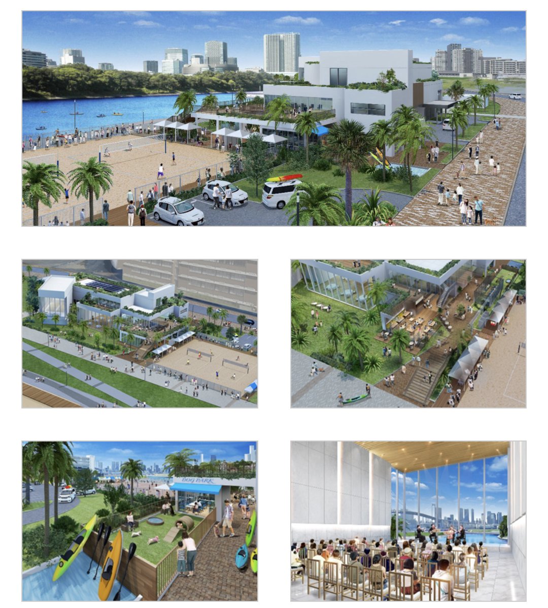 xiaokouangxion1's tweet photo. 有明親水海浜公園ビーチ、今年春オープン予定

ビーチ、レストラン、カフェ、多目的ホールができる。有明は広々してて住心地が良いエリアです。ちょっと空き地が多く閑散としている印象もあったけど、開発の伸びしろと捉えています。 https://t.co/pji7HPHAha