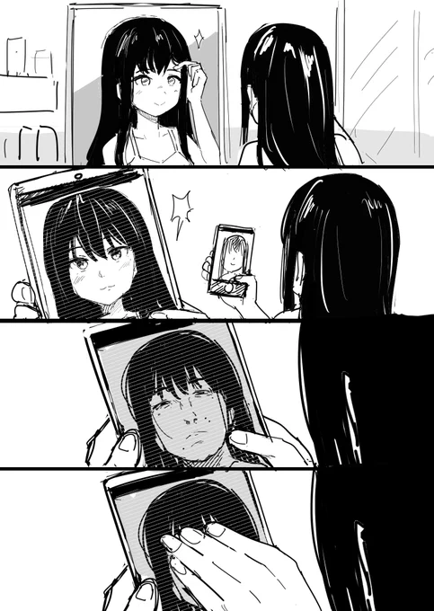 鏡と写真 