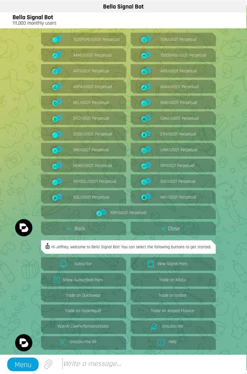 Her düşüş bir fırsattır.

Düşüşler olduğunda Bella Signal Bot sizi uyarır.

t.me/BellaSignalBot