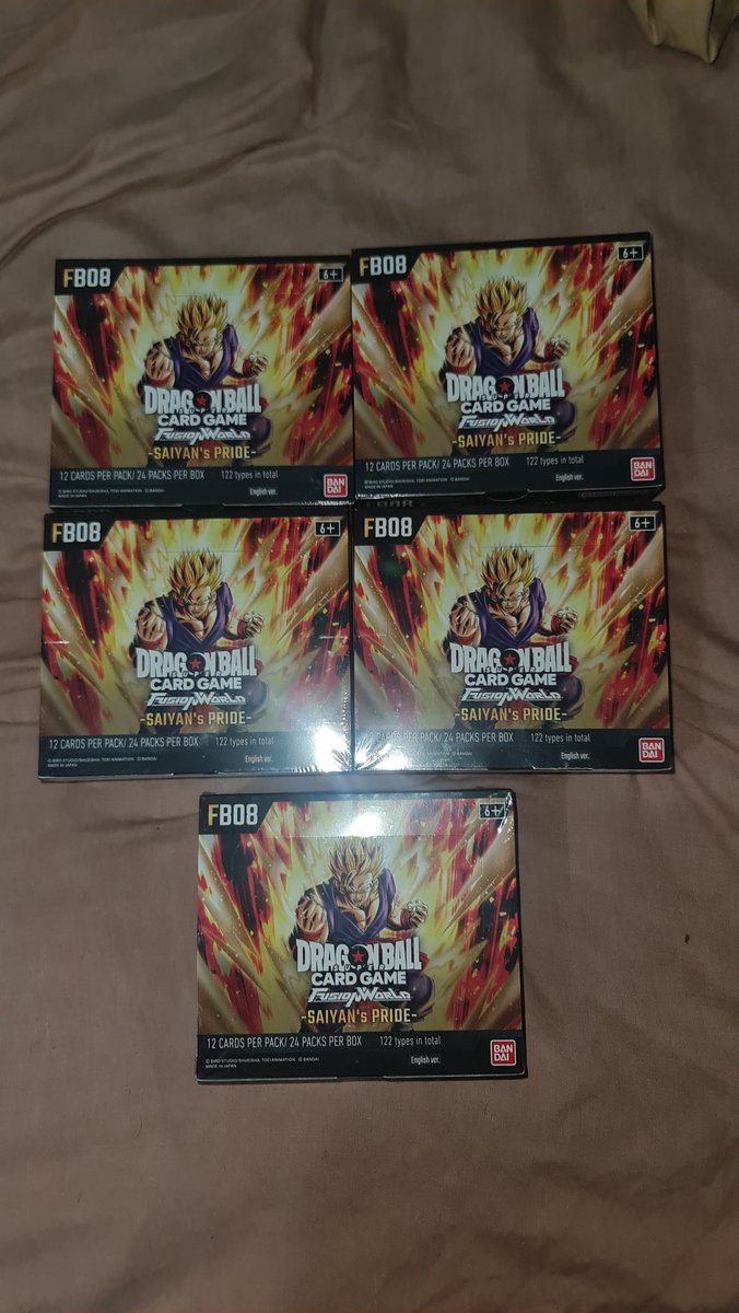 Bueno... y ahora... ¿qué hago yo con mi vida? 🥲
Si, me he metido en el mundo de las cartas de Dragon Ball Card Game Fusion World 🤓☝️
Y me vienen unas cuantas más 🤣
¿Abrimos nueva sección en el canal? 👀
#DragonBall