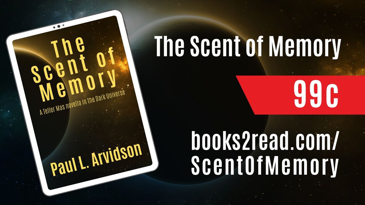 "Teller Mas could tell three things from touching the young female’s face: she was young, she was beautiful, and she was very, very dead. "

books2read.com/scentofmemory

#FirstLineFriday #SciFi #BSFA