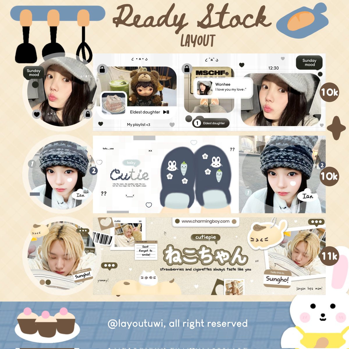 Help repost? Thanks♡

Layout ready stock wony, sunghoon, wonhee, ian, sungho✿ #zonauang
