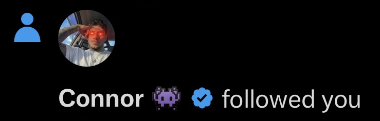 Connor 👾 tweet media