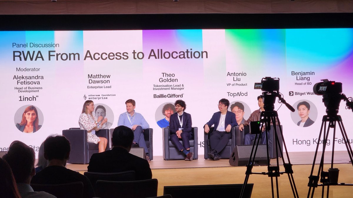 Great panel yesterday at the HSC asset allocation event.
Biggest takeaway? Vault technology set to become the future of asset management across all finance!