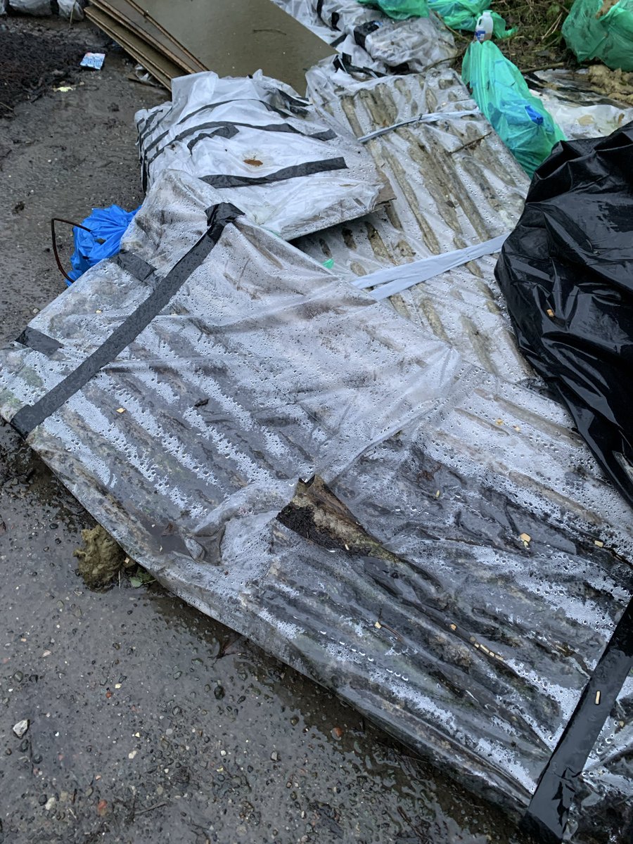 Hard to believe <a href="/Westlancsbc/">West Lancashire Borough Council</a> would leave us to sort out this environmental &amp; public safety hazard in the heart of our community! <a href="/EnvAgency/">Environment Agency</a> #asbestos #flytipping <a href="/garethdowling/">Gareth Dowling</a>
