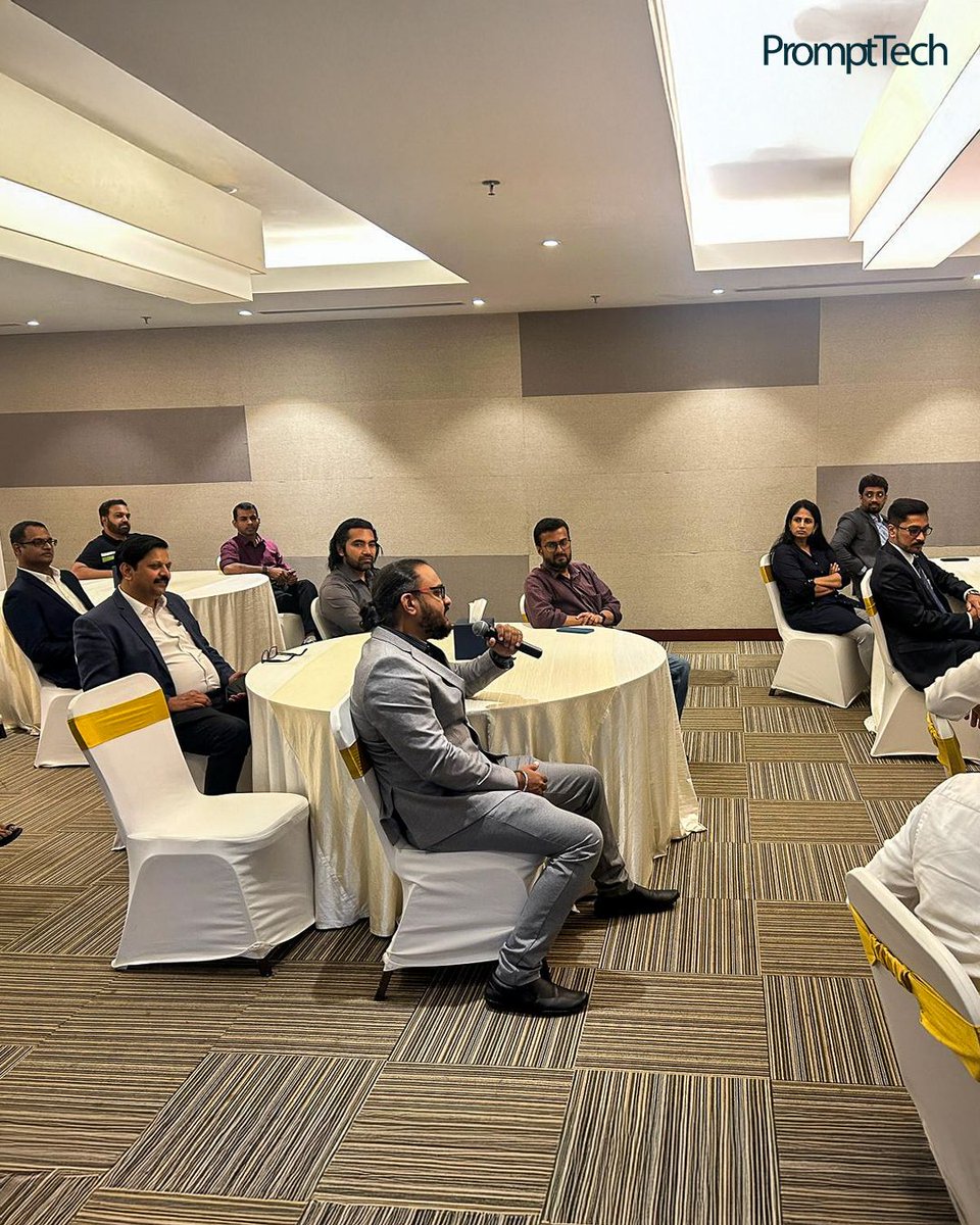 PrompttechS's tweet photo. PromptTech Global was part of an exclusive roundtable discussion hosted by British High Commission in India, chaired by Chandru Iyer, British High Commissioner for Karnataka &amp; Kerala &amp; attended by Halima Holland, British Deputy High Commissioner,Chennai. https://t.co/8GIge0L2Dn