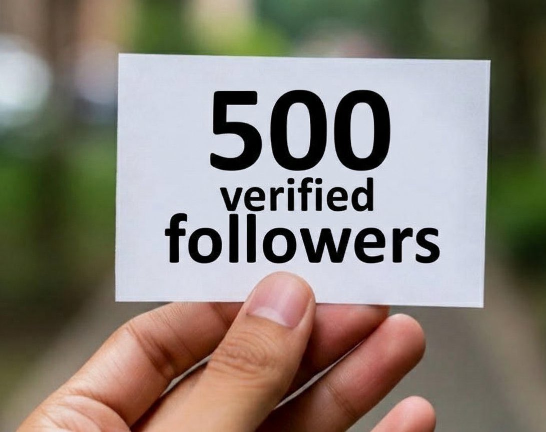 500+ verified followers🎊 

Follow back 100% follow👋
