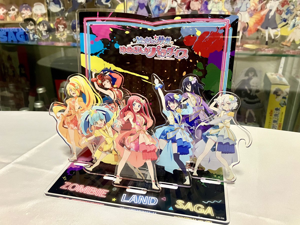 ほんのひきだしアクスタの飾り方を考えてみた。 ○ノーマル→枠と