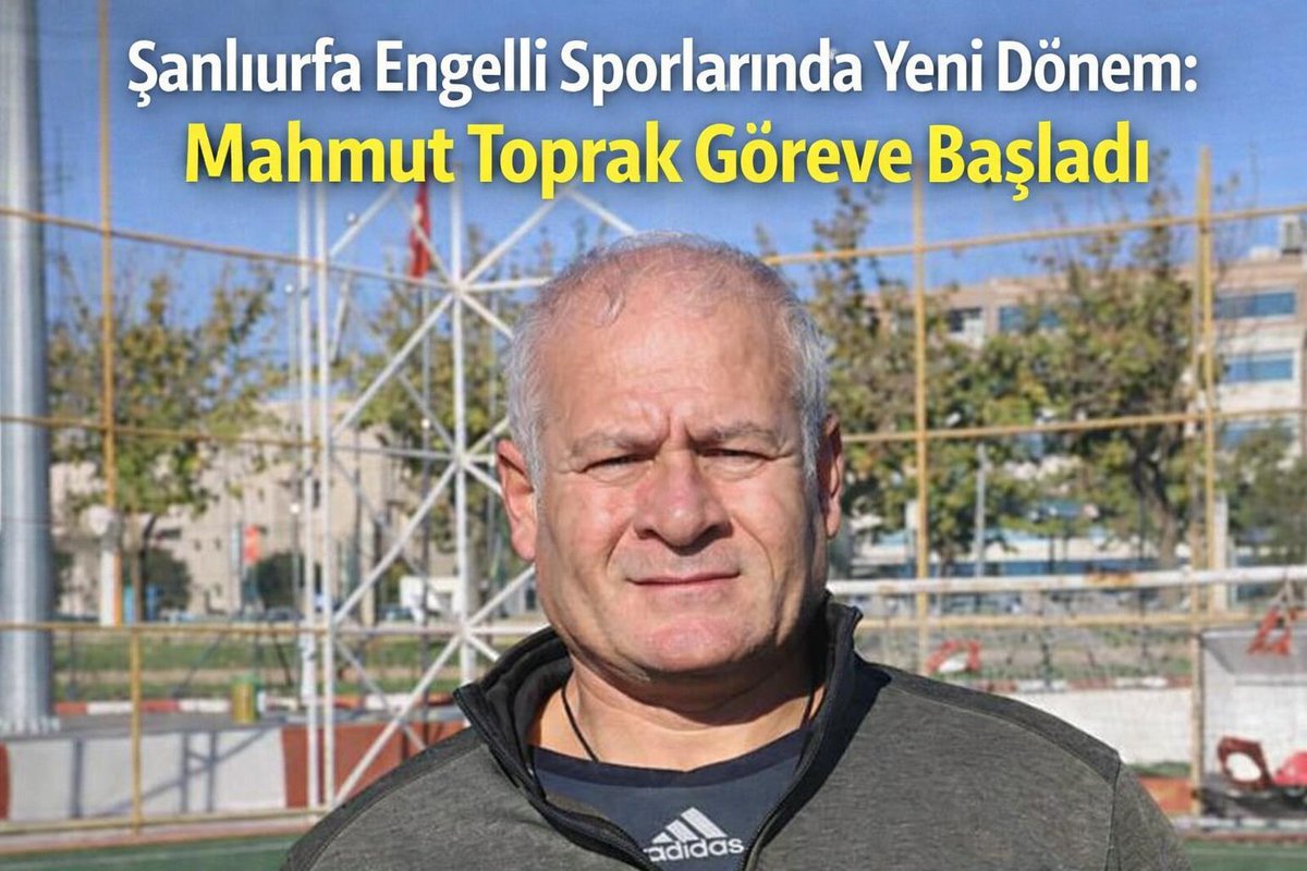 sanlieyyd's tweet photo. Türkiye Bedensel Engelliler Spor Federasyonu Şanlıurfa İl Temsilciliği görevine atanan Sn.  Mahmut TOPRAK’ı tebrik ediyor, engelli sporlarının gelişimi adına başarılar diliyoruz.

Birlikte daha güçlü, birlikte daha engelsiz.

Hayırlı olsun @mamudo63 https://t.co/u3liB8H3Yj