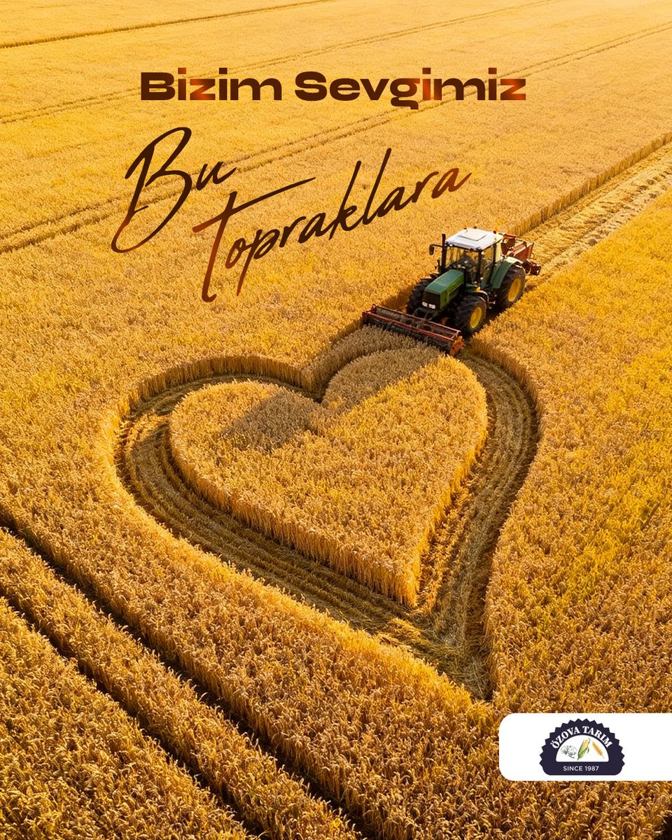 Bizim sevgimiz bu topraklara!

#SevgililerGünü
#bizimsevgimiz #emek #bereket #gercekaşk