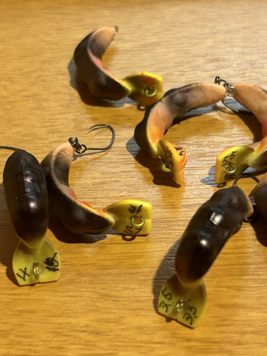 HEROSfishing's tweet photo. 現在、ヤーゴンのライトウエイトモデルをテストしています❗️

ウエイトの位置や重さを変更するだけで面白い泳ぎになりました

なんだか色々なバリエーションができそうな予感します⁉️😊 https://t.co/9musJQj0fG