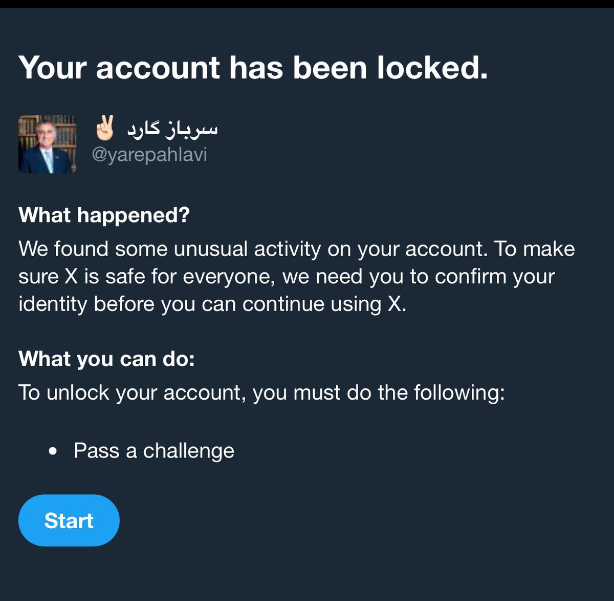 اکانتم لاک شده
فالویینگام صفر شده
کسی هست بگه باید چیکار کنم؟
فعلا این توییت رو‌بدون هشتگ میزارم 
کامنت بدون هشتگ و ریتوییت یادتون نره✌🏻