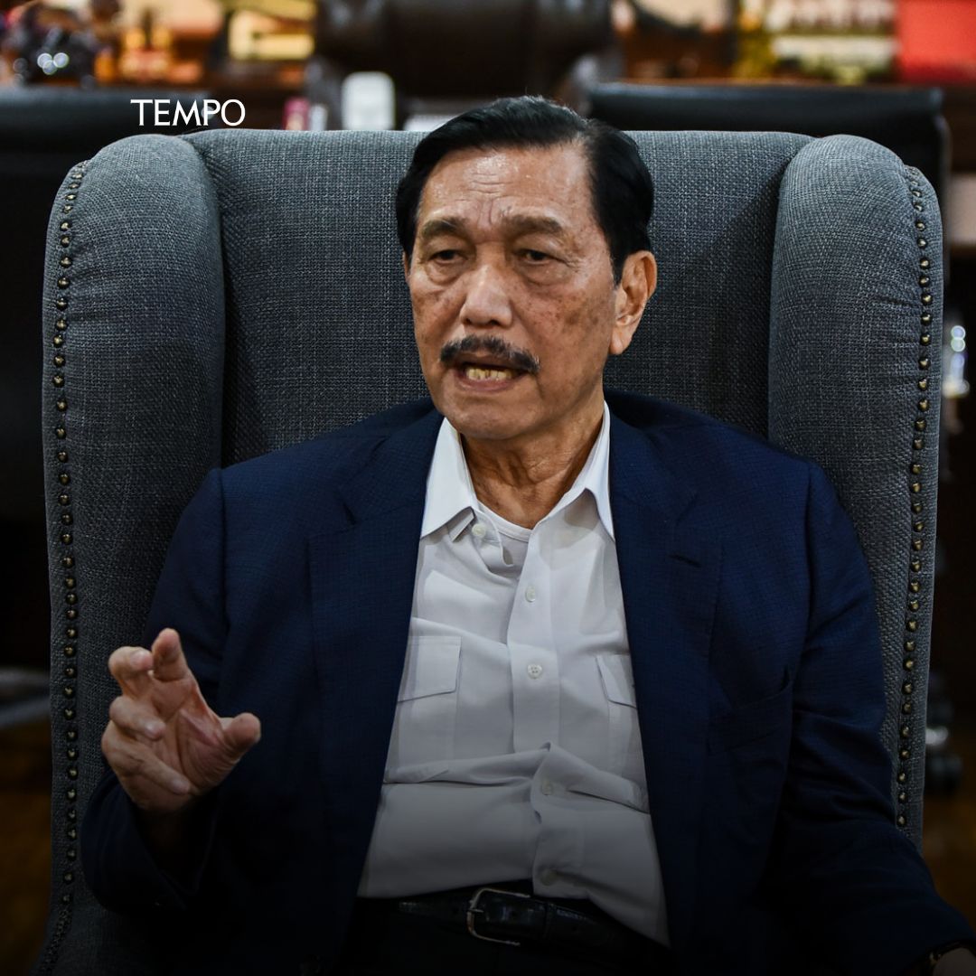 tempodotco's tweet image. Luhut Usul BEI Dipimpin Anak Muda