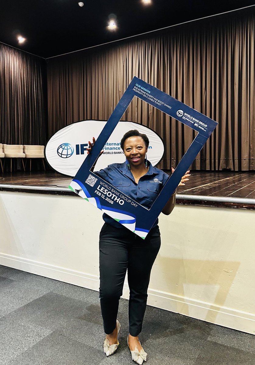 IFCAfrica's tweet image. Members of the @worldbankgroup joined private &amp;amp; public sector leaders for the first-ever World Bank Group Day in #Lesotho. Participants explored the Group’s suite of investment, upstream, advisory services &amp;amp; credit guarantees aimed at helping drive inclusive, sustainable growth.